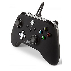 Controller Powera Enhanced Wired Black Inline - Xbox Series X