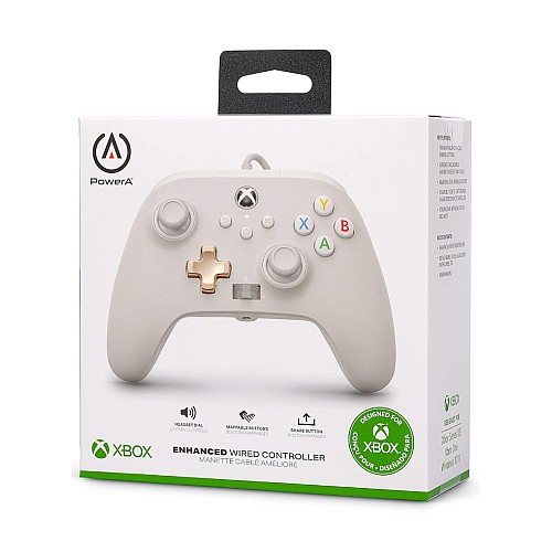 Controller Powera Enhanced Wired Mist - Xbox Series X