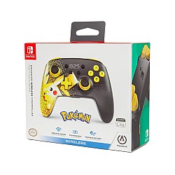 Controller Powera Enhanced Wireless Pikachu 025 - Nsw