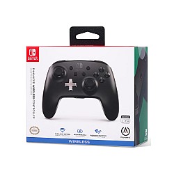 Controller Powera Enhanced Wireless Black - Nsw