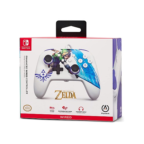 Controller Powera Enhanced Wired Master Sword Attack - Nsw