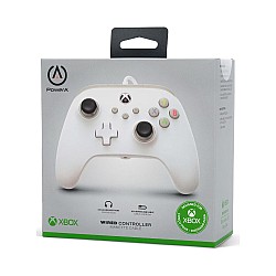 Controller Cu Cable Powera Wired White - Xbox Series X