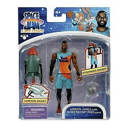 Space Jam A New Legacy Lebron James & Acme Rocket Pack 4000 12cm