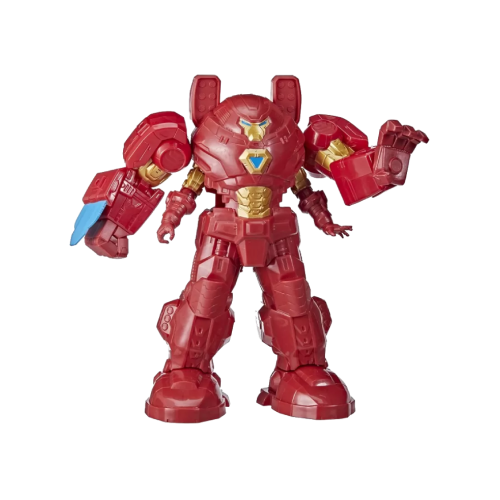 Marvel Avengers Mech Strike Iron Man Deluxe Ultimate Mech Suit 20cm