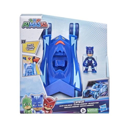 Vehicleul Pj Masks Catboy Glow Go Racer