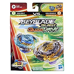 Beyblade Burst Quad Drive 4 In 1 Vanish Cobra C7 Vs Katana Muramasa M7