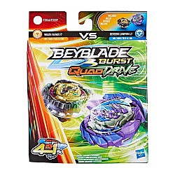 Beyblade Burst Quad Drive Wrath Fafnir F7 Vs Berserk Linwyrm L7