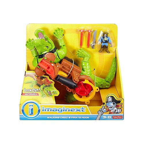 Croc Walking Price Imaginext Pirate Hook