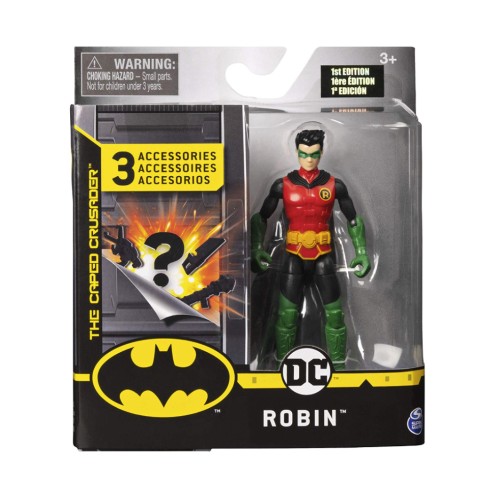 Master Dc Batman Robin Black 10cm