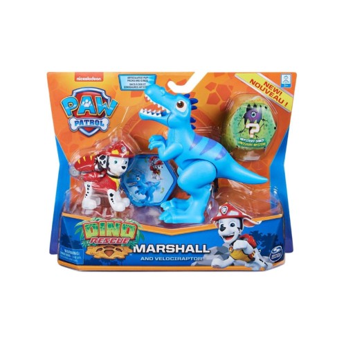 Paw Patrol Dino Rescue Marshall And Velociraptor