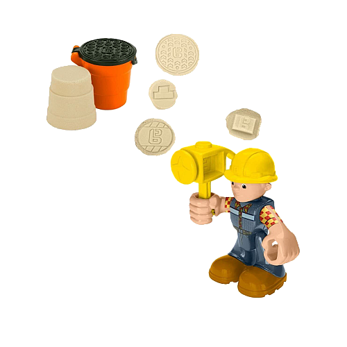 Bob The Builder Woodworker Bob Includes Moldable Playsand