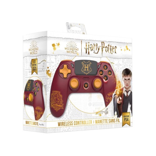 Controller Harry Potter Wireless Gryffindor - Ps4