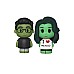 Set Mini Moments She Hulk And Hulk 9cm
