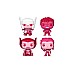4 Pack Pocket Pop Marvel Classic Happy Valentines Day Box