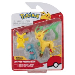 Pokemon Battle Pack Pikachu, Wynaut & Leafon