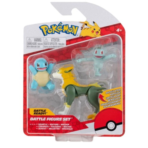 Pokemon Battle Pack Squirtle, Bultuno & Machop