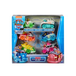 Set Masinute Paw Patrol Metal Neon 6 Pups