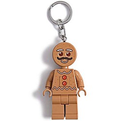 Keychain Lego Led Gingerbread Man