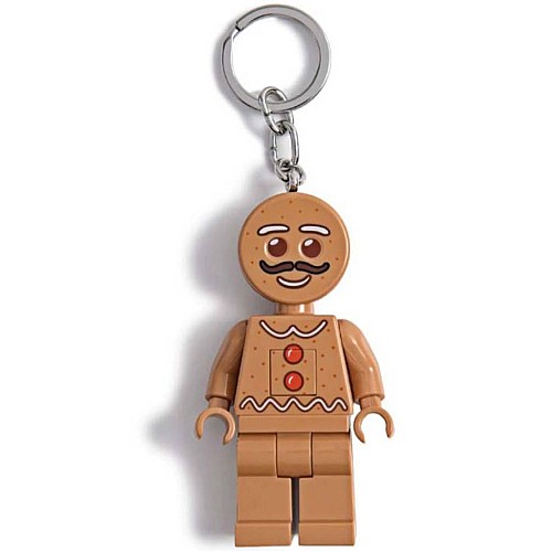 Keychain Lego Led Gingerbread Man