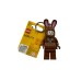 Keychain Lego Led Chocolate Bunny Keychain Lego Led Chocolate Bunny