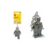 Keychain Lego Led Zombie