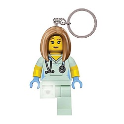 Keychain Lego Led Female Nurse