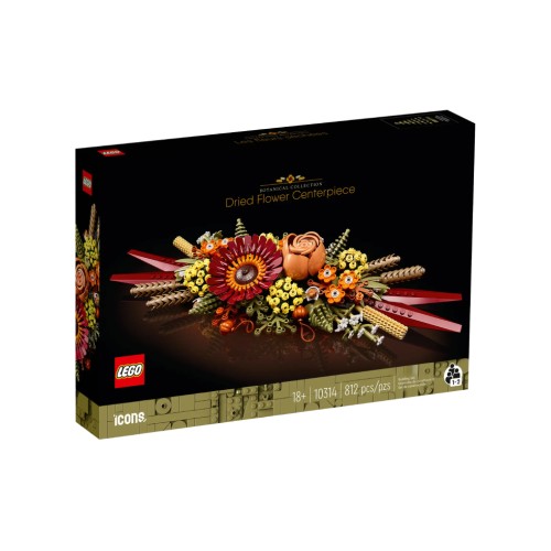 Lego Icons Dried Flower Decoration (10314)