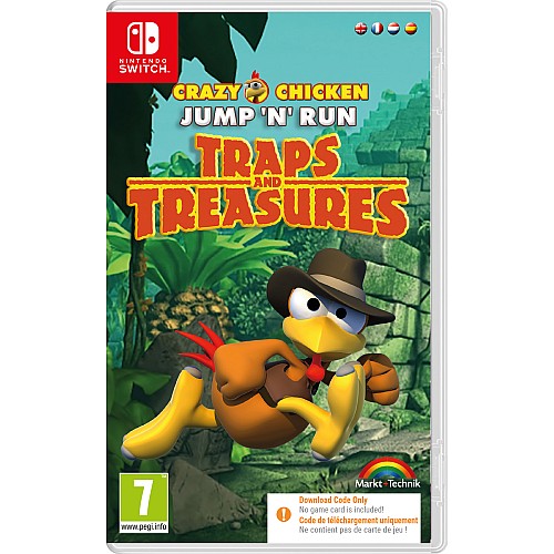 Crazy Chicken Traps And Treasures (code In A Box)