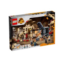 Lego Jurassic World T. Rex And Atrociraptor Dinosaur Breakout (76948)