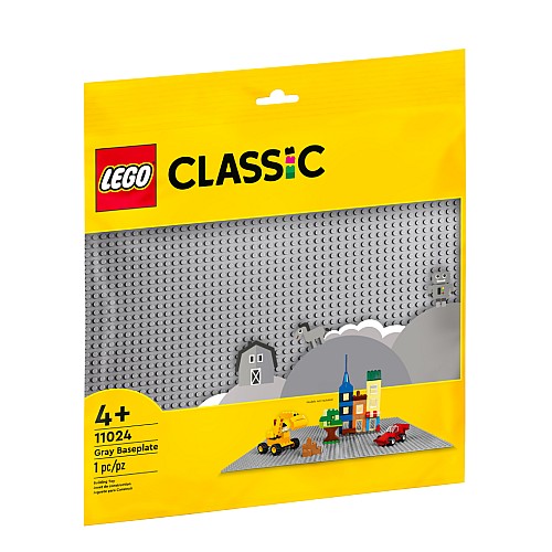 Lego Classic Gray Baseplate (11024)