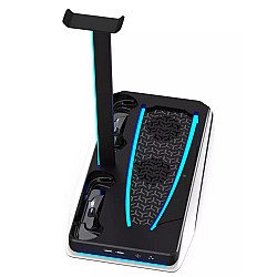 Dlx+ Led Multi Function Charger Tower White - Ps5