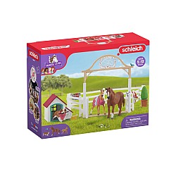 Set Schleich Caii Hannei Si Catelusa Ruby (42458)