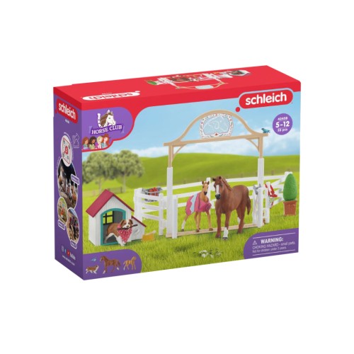 Set Schleich Caii Hannei Si Catelusa Ruby (42458)