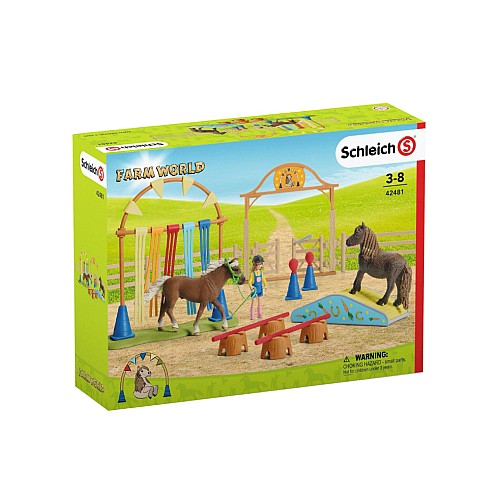 Set Schleich Pony Agility Training (42481)