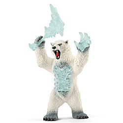 Figurine Schleich Blizzard Bear With Weapon (42510)