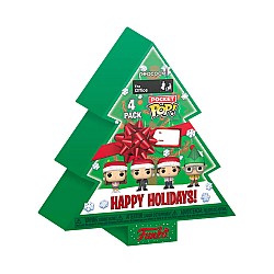 Funko Pocket Pop! 4-pack The Office Happy Holidays Tree Box