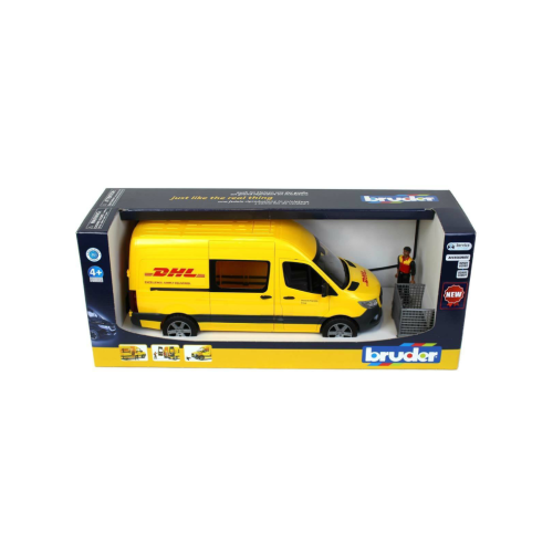 Car Bruder Mb Sprinter Dhl With Driver (br2671)