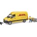 Car Bruder Mb Sprinter Dhl With Driver (br2671)