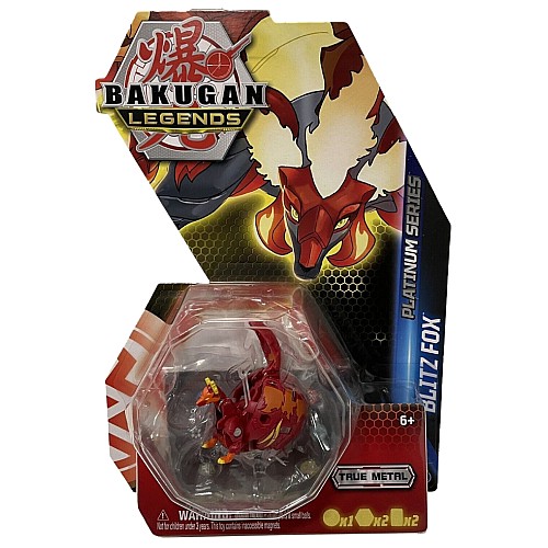 Bakugan Spin Master Legends Platinum Series Blitz Fox (20140305)