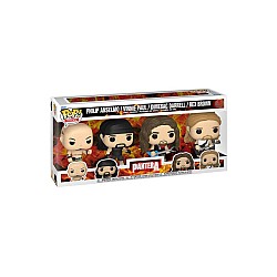 Set Pop 4 Pack Rocks Pantera Philip Anselmo Vinnie Paul Dimebag Darrel Rex Brown