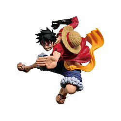 Banpresto Scultures One Piece Monkey D Luffy 8cm