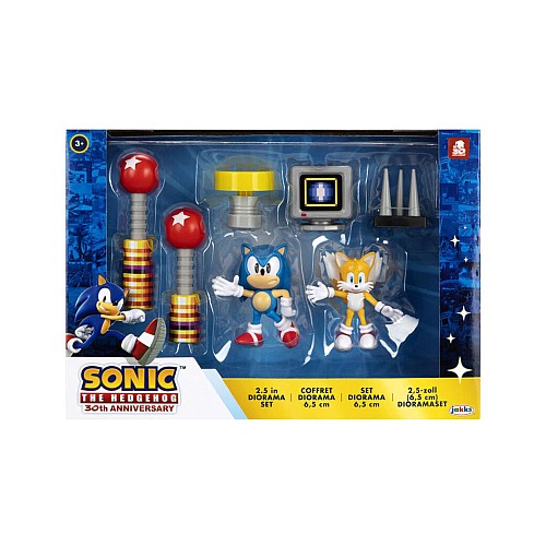 Set Sonic The Hedgehog Diorama
