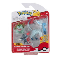 Pokemon Battle Bulbasaur, Sneasil & Glaceon