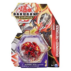 Bakugan Spin Master Legends Dragonoid X Tretorous (red) Core Ball (20140515)