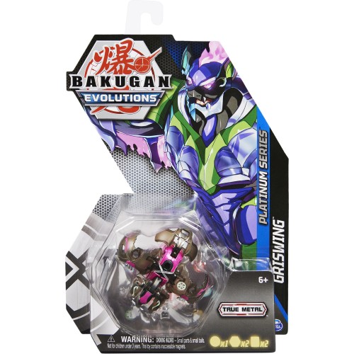 Bakugan Diecast Strength Bat Monster Black (6063494)