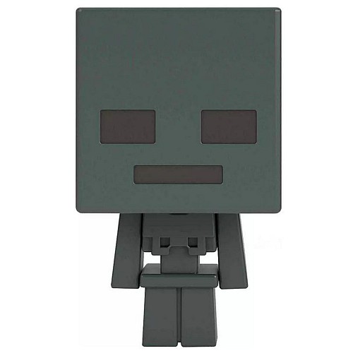 Mattel Minecraft Mob Head Minis Wither Skeleton Hkr68