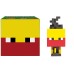 Mattel Minecraft Mob Head Minis Blaze Hkr67
