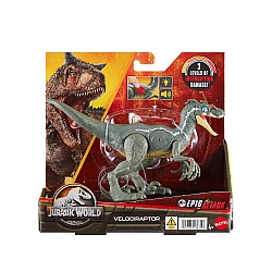 Dinosaurul Mattel Jurassic World Epic Attack Velociraptor (hnc11)