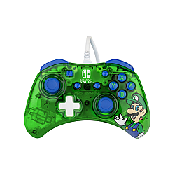 Controller Rock Candy Wired Luigi - Nintendo Switch