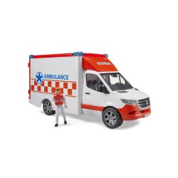 Sprinter Bruder Mb Ambulance W/driver (br2676)